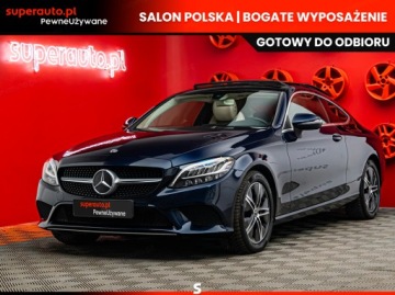 Mercedes Klasa C W205 Coupe Facelifting 2.0 300 258KM 2019 MERCEDES-BENZ C Klasa C 300 9G-TRONIC 2.0 258KM 2019