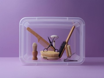 ПЛАСТИКОВАЯ КОРОБКА-ОРГАНИЗАТОР КОНТЕЙНЕР С КРЫШКОЙ 20 Л