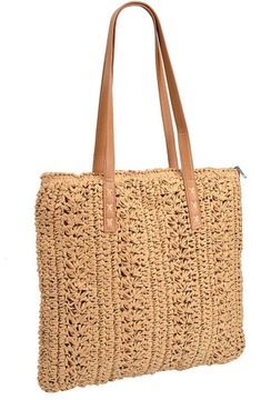 Turbo Bags Женская сумка для сумки корзина соломинка на плече