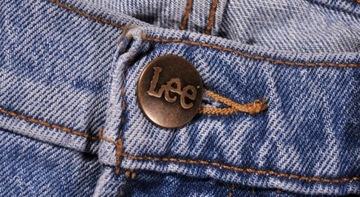 LEE spodnie STRAIGHT jeans DAREN ZIP FLY _ W33 L36