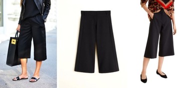 MANGO spodnie 3/4 CULOTTE KULOTY PALAZZO XS