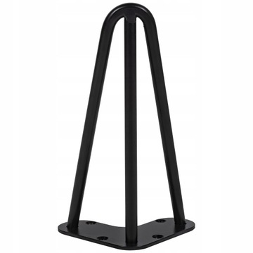 NOGI METALOWE HAIRPIN LEGS 25cm 3 pręty