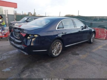 Mercedes Klasa S W223/V223 2022 Mercedes-Benz Klasa S 580 4Matic 2022 4.0 Benzyna 496KM, zdjęcie 5