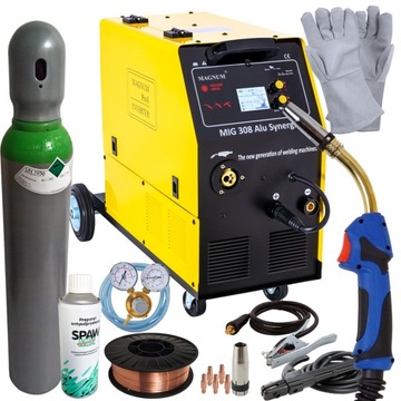 Spawarka MIGOMAT Magnum MIG 300 A Synergia zestaw