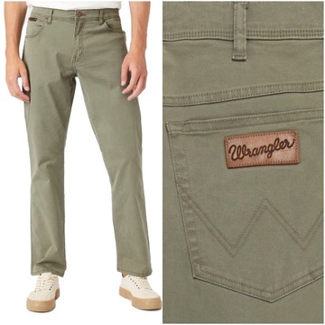 WRANGLER TEXAS STRETCH MĘSKIE SPODNIE W33 L32