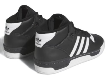 СРЕДНИЕ КРОССОВКИ ADIDAS RIVALRY ID9428 ICONIC ЧЕРНЫЕ ВЫСОКИЕ Размер 39 1/3