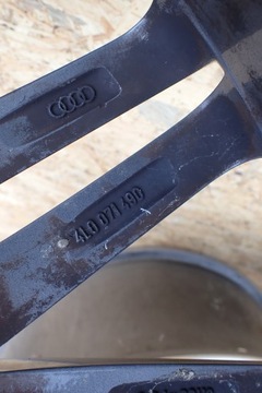 4× DISK HLINÍK AUDI OE 4L0071490 9.0" X 20" 5X130