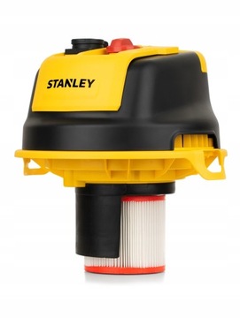 Промышленный пылесос Stanley объемом 30 л для влажной и сухой уборки.