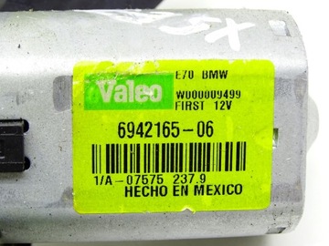 BMW E70 MOTOR MECHANIZMUS STĚRAČE ZADNÍ 6942165