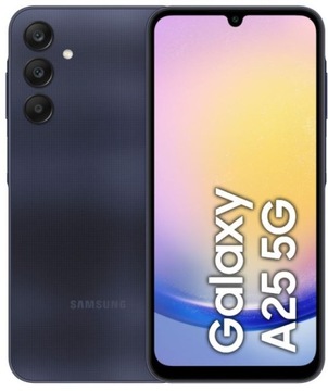 SAMSUNG Smartfon GALAXY A25 5G 6/128 GB Czarny