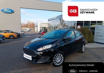 Ford Fiesta VII Hatchback 3d Facelifting 1.25 60KM 2014 Ford Fiesta 1.25 Duratec 60KM 16V Klima SerwisASO SalonPL FV23 Gwarancja