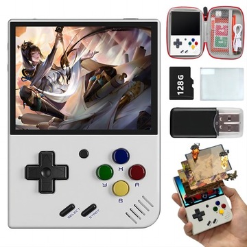 MINI PRZENOŚNA KONSOLA RETRO MIYOO MINI PLUS PS1 15 000 GIER WYSOKA JAKOŚĆ