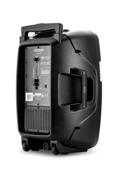 ПОРТАТИВНАЯ СЦЕНИЧНАЯ КОЛОНКА АККУМУЛЯТОР BLUETOOTH USB SD РАДИО + МИКРОФОНЫ