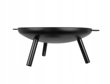 БОЛЬШАЯ СТАЛЬНАЯ САДОВАЯ ПЕЧЬ ГРИЛЬ КАМИН КРУГЛАЯ ЧАША 60 СМ