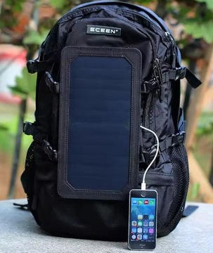 Рюкзак с солнечной батареей емкостью 45 литров.