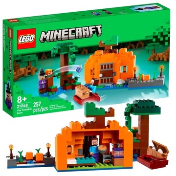 LEGO Minecraft 21248 Dyniowa farma Maincraft Dynia