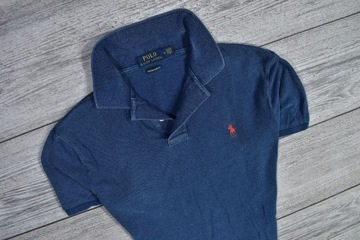 POLO RALPH LAUREN Custom Slim Fit Morski Kolor / M