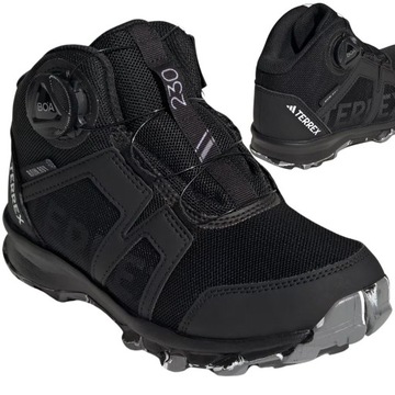 ADIDAS buty trekkingowe górskie wodoodporne TERREX TRAIL góry czarne 38 2/3
