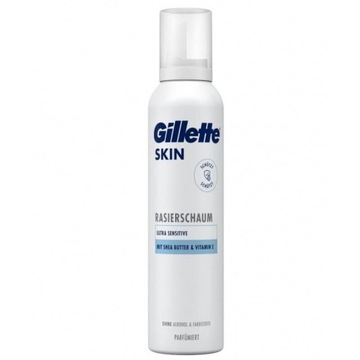 GILLETTE SKIN Pianka do golenia 240 ml Ultra Sensitive