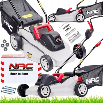 KOSIARKA ELEKTRYCZNA NAC LE15-37-PB-S 1500 W SZEROKOŚĆ 37 CM LEKKA