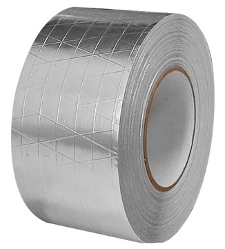 Taśma aluminiowa montażowa ZBROJONA samoprzylepna TAFS 48 mm 50 mb FIXO