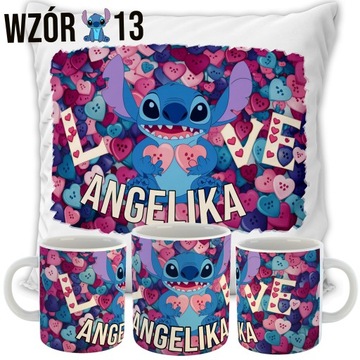 НАБОР ПОДУШКА + КРУЖКА ЛИЛО И УЗОРЫ ДЛЯ ВЫШИВКИ