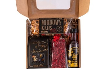 CRAFT GIFT BOX набор с малиновым сиропом, чайный шоколад, батончик lio