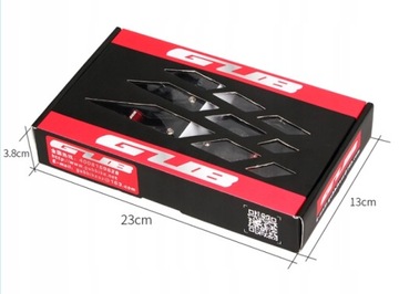 Pedały rowerowe GUB GC060 platformowe mtb karbon