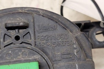 HALOGEN PRAVÝ PŘEDNÍ JAGUAR XF (X250) 89211690 3.0L DIESEL 177KW 2010