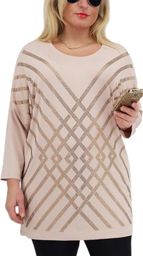 ЭЛЕГАНТНАЯ, МОДНАЯ БЛУЗКА, ТУНИКА OVERSIZE, КАЧЕСТВО! 46 48 50