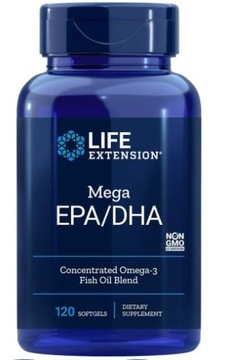Super Omega 3 Life Extension EPA/DHA 120 c.