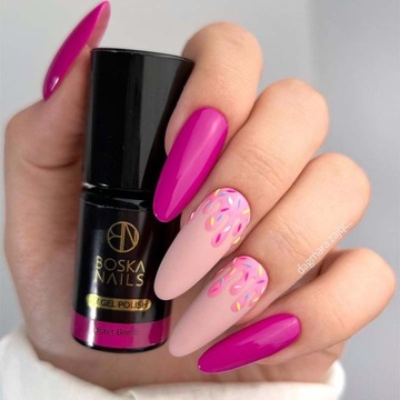 Лак Boska Nails Гибридный 6мл Cream Cake 317