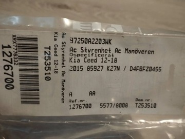 KIA CEED 2015 PANEL KLIMATIZACE KLIMATRONIC