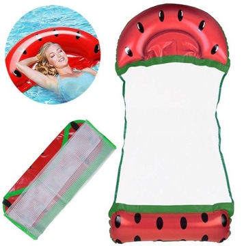 Надувной матрас из сетки водного гамака Арбуз