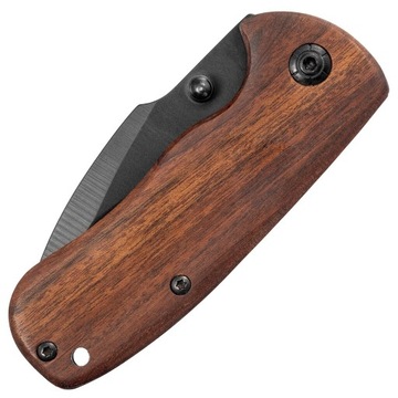 Компактный туристический складной нож Clip-point MFH Fox Outdoor с клипсой