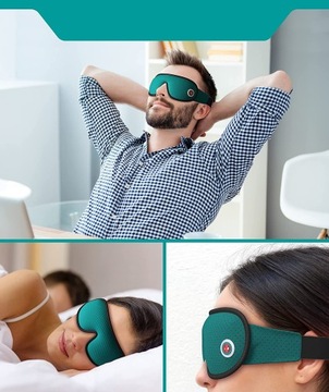 СПАЛЬНАЯ ПОВЯЗКА ДЛЯ ПОВЯЗКИ 3D MAX BLACKOUT MASK удобная + СУМКА + Пробки