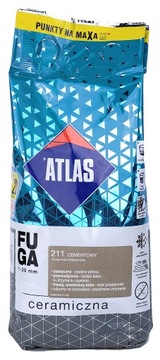 ЗАМКА КЕРАМИЧЕСКАЯ ATLAS ДЛЯ ЦЕМЕНТНОЙ ПЛИТКИ 211 2кг