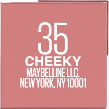 Жидкая губная помада Maybelline Super Stay Vinyl Ink, цвет 35 Cheeky