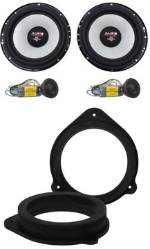 Audio System M165 EVO2 GŁOŚNIKI AUDI A4 B6 B7 165
