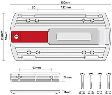 Z2348 Adapter na bagażnik KlickFix GTA Carrier Adapter