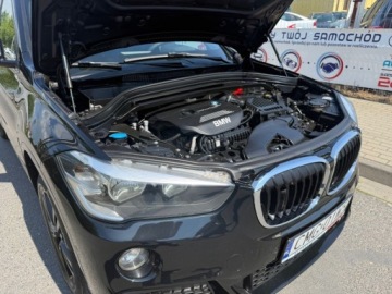 BMW X1 F48 Crossover sDrive18i 136KM 2016 BMW X1 MPAKIET ALCANTARA HEADUP NAWIGACJA GRZANE FOTELE EL.KLAPA SERWISOWA, zdjęcie 22