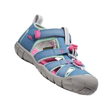 SANDAŁY DZIECIĘCE KEEN SEACAMP 2 CNX CORONET BLUE PINK 27/28 1028841