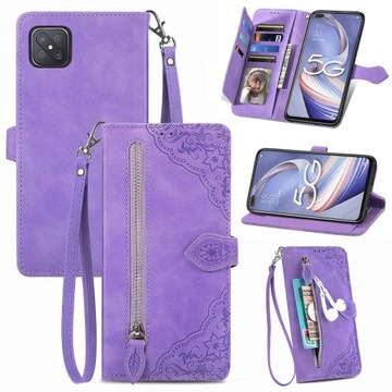 ETUI POKROWIEC SK0RZANE MAGNES DO OPPO Reno 4Z 5G