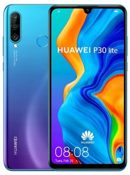 SMARTFON HUAWEI P30 LITE 4/128GB 3 LATA GWAR+UBEZP