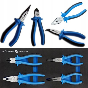 HOGERT HT7G130 НАБОР ЩИПЦОВ 4 ШТ. 16-18 СМ
