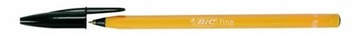 Ручка Bic оранжево-черная 1/20