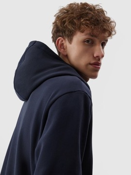 4F МУЖСКАЯ СПОРТИВНАЯ ФУТБОЛКА С БАЗОВЫМ КАПЮШОНОМ