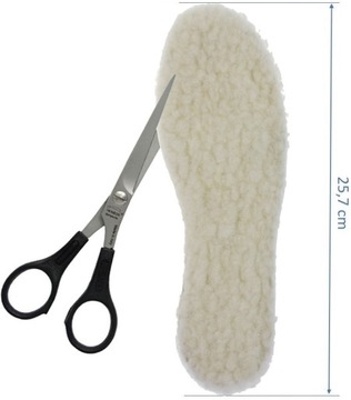 WKŁADKI DO BUTÓW ZIMOWE FILCOWE WEŁNA OWCZA r. 39