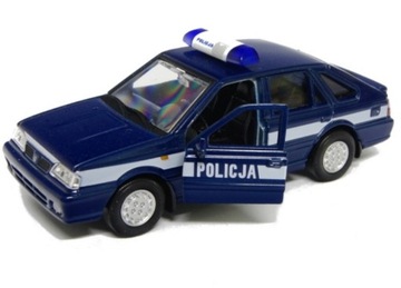 POLONEZ CARO PLUS MODEL METAL WELLY 1:34 POLICJA