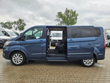 Ford Tourneo Custom I 2022 FORD TRANSIT CUSTOM L2H1 2.0 TDCI/131KM 8 OSOBOWY KLIMA KAMERA CZUJNIKI HAK, zdjęcie 8